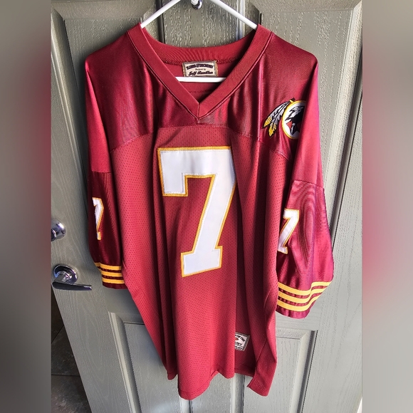 Worn Mens Football Jersey size 54 Theismann Redskins - Picture 7 of 7